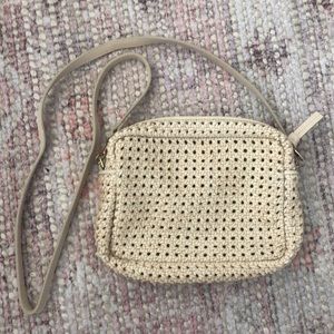 Clare V never used tan woven bag